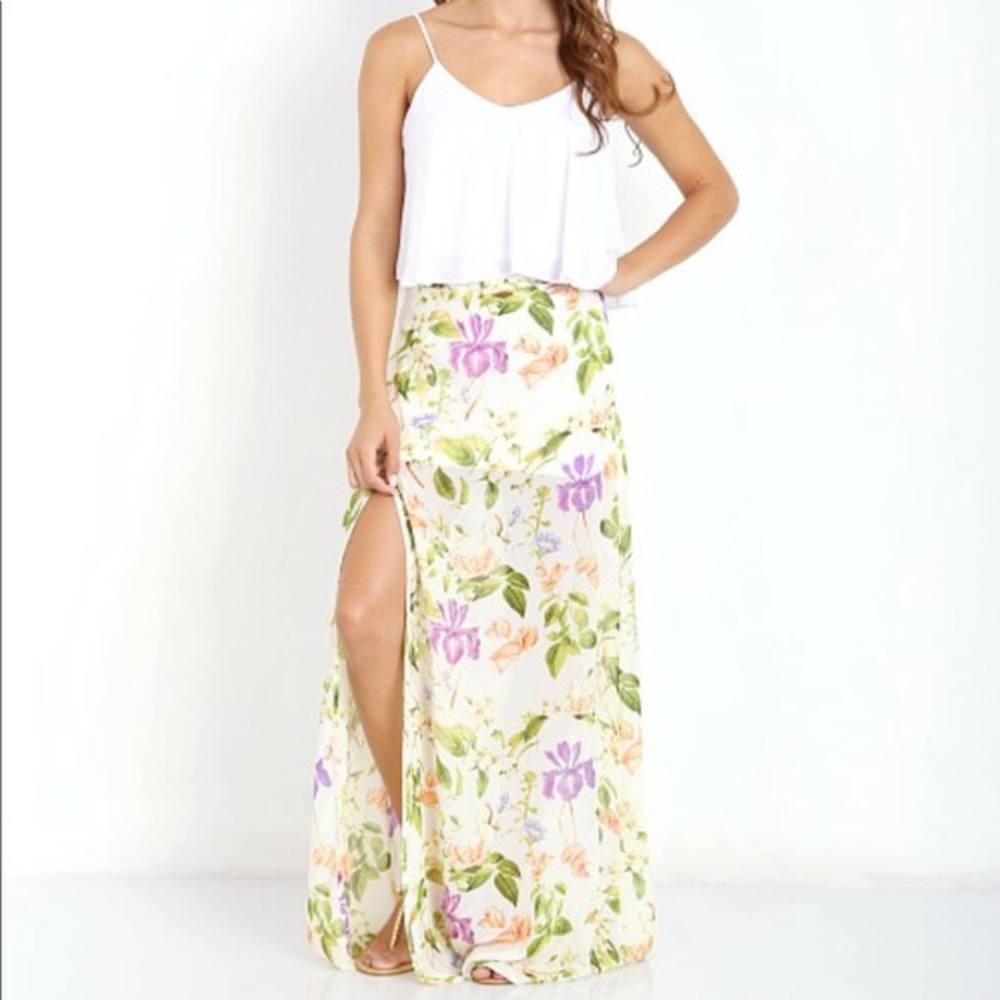Show Me Your Mumu Maxi Skirt